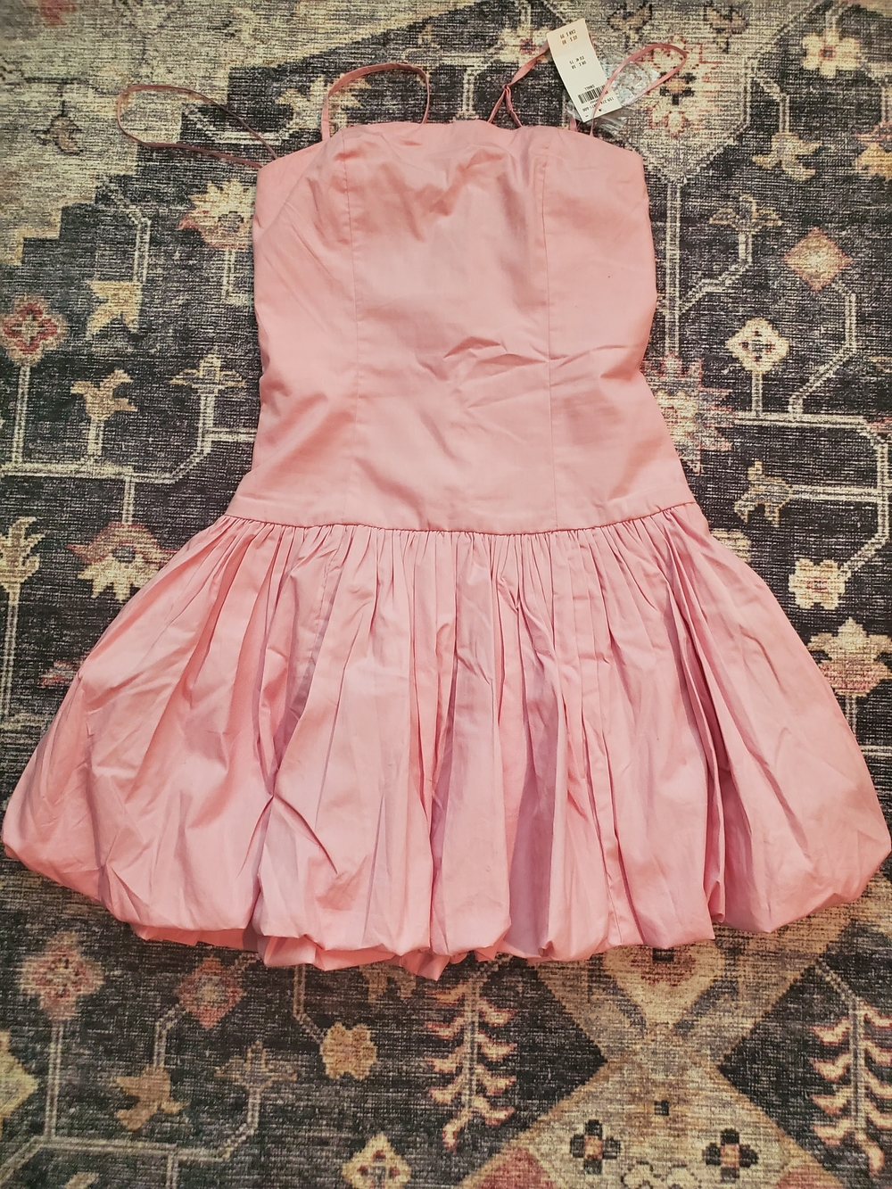 Abercrombie & Fitch Pink Strapless Mini Dress